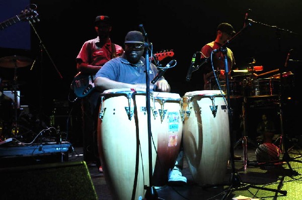 Brownout performs at the AMP Launch Party at ACL Live at the Moody Theater,