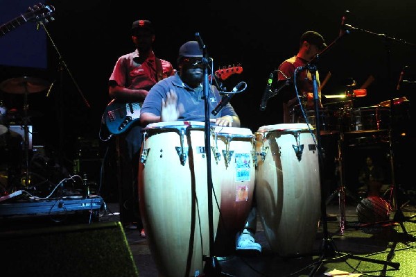 Brownout performs at the AMP Launch Party at ACL Live at the Moody Theater,