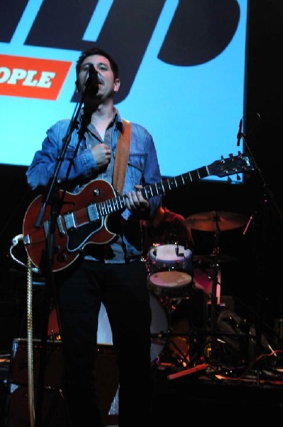 Brownout performs at the AMP Launch Party at ACL Live at the Moody Theater,