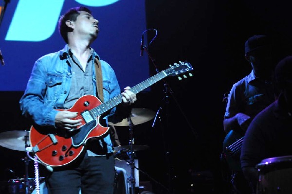 Brownout performs at the AMP Launch Party at ACL Live at the Moody Theater,