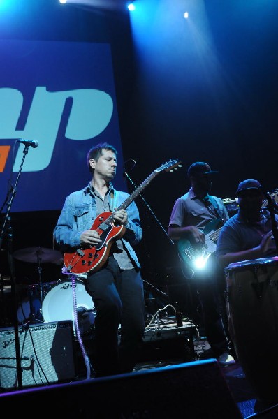 Brownout performs at the AMP Launch Party at ACL Live at the Moody Theater,
