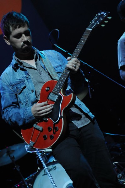 Brownout performs at the AMP Launch Party at ACL Live at the Moody Theater,