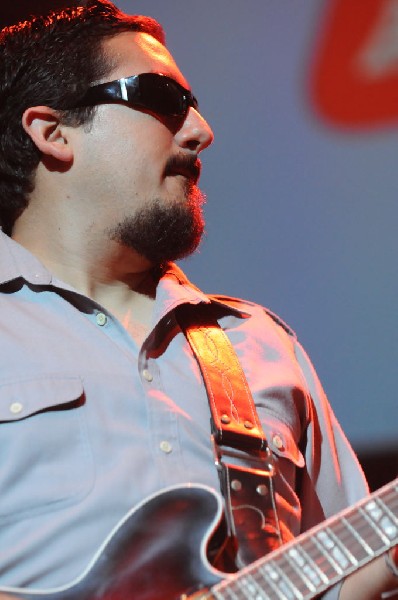 Brownout performs at the AMP Launch Party at ACL Live at the Moody Theater,