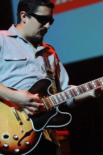 Brownout performs at the AMP Launch Party at ACL Live at the Moody Theater,