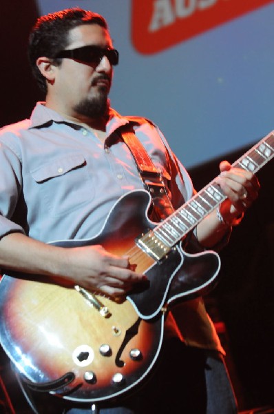 Brownout performs at the AMP Launch Party at ACL Live at the Moody Theater,