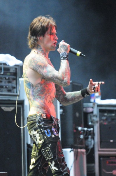 Buck Cherry at the Verizon Wireless Amphitheater, Selma, Texas