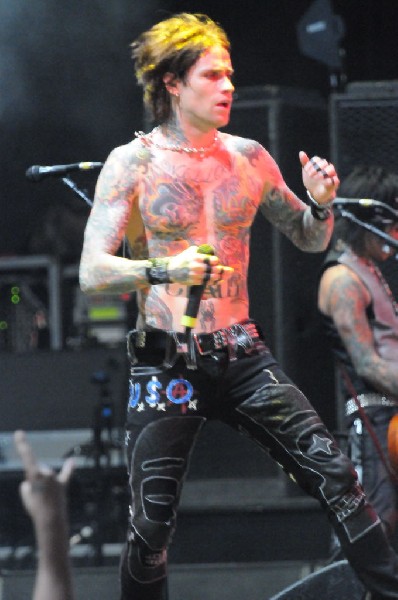 Buck Cherry at the Verizon Wireless Amphitheater, Selma, Texas