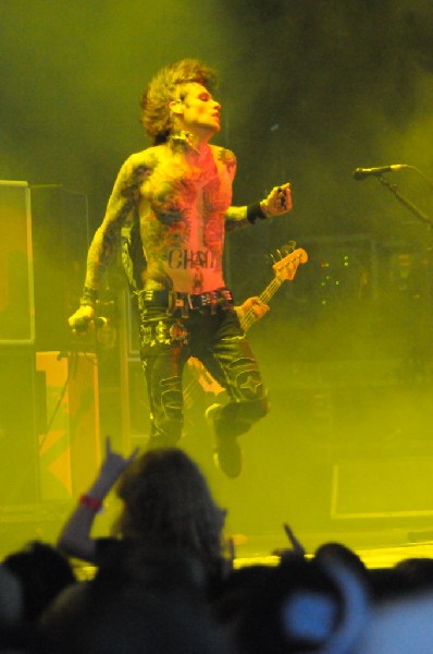 Buck Cherry at the Verizon Wireless Amphitheater, Selma, Texas