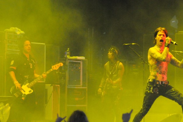 Buck Cherry at the Verizon Wireless Amphitheater, Selma, Texas