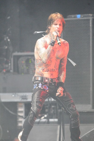 Buck Cherry at the Verizon Wireless Amphitheater, Selma, Texas