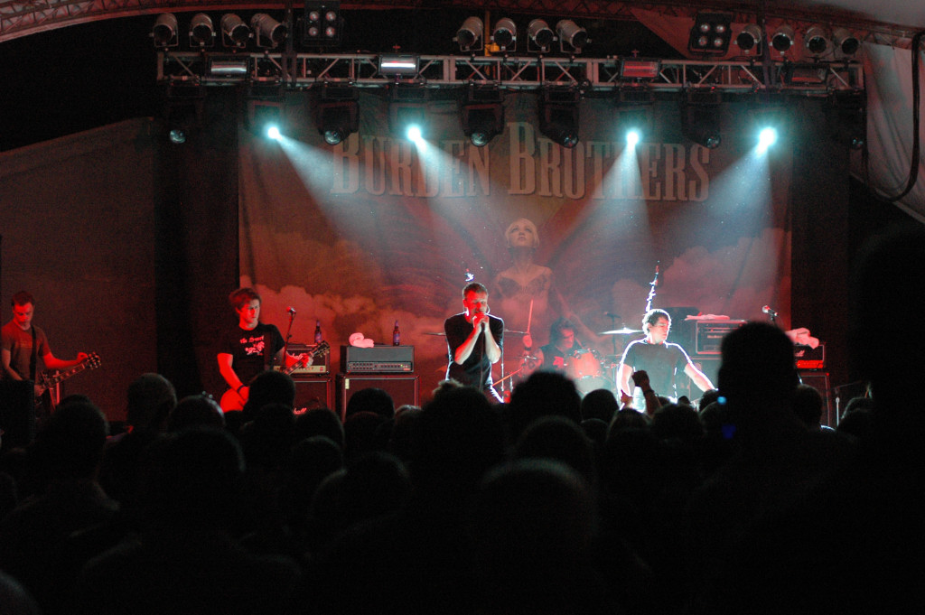  The Burden Brothers performing at Stubb's