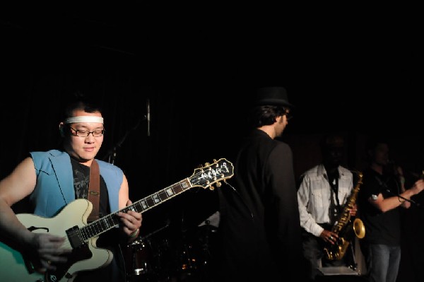 Bus Stop Stallions at La Zona Rosa, Austin, Texas