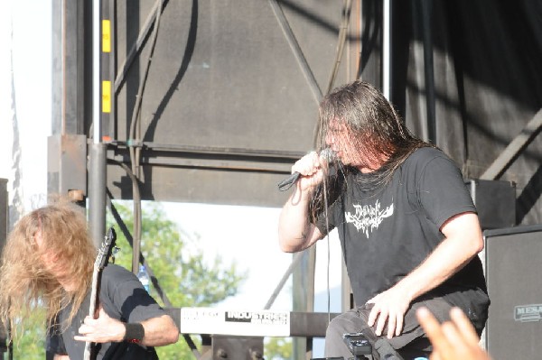 Cannibal Corpse at the Mayhem Festival 2009 at the AT&T Center, San Ant