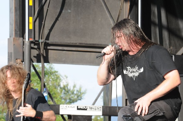 Cannibal Corpse at the Mayhem Festival 2009 at the AT&T Center, San Ant