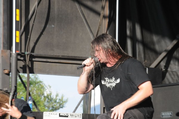 Cannibal Corpse at the Mayhem Festival 2009 at the AT&T Center, San Ant