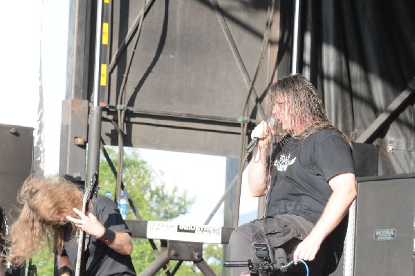 Cannibal Corpse at the Mayhem Festival 2009 at the AT&T Center, San Ant
