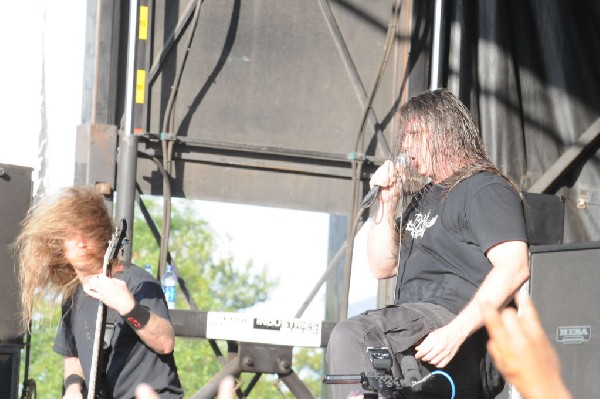 Cannibal Corpse at the Mayhem Festival 2009 at the AT&T Center, San Ant