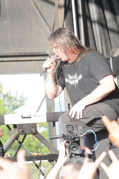Cannibal Corpse at the Mayhem Festival 2009 at the AT&T Center, San Ant