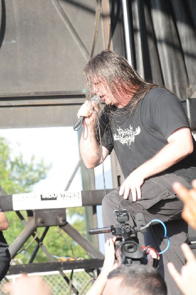 Cannibal Corpse at the Mayhem Festival 2009 at the AT&T Center, San Ant