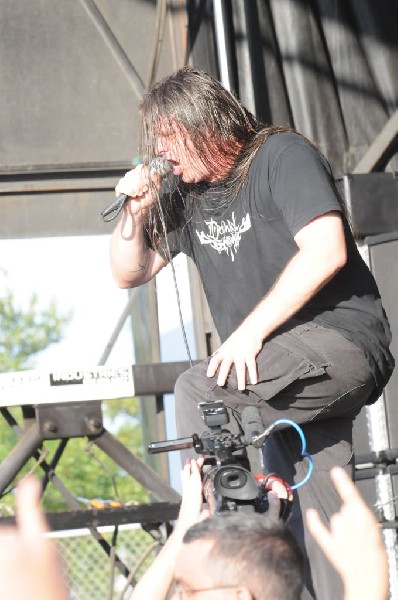 Cannibal Corpse at the Mayhem Festival 2009 at the AT&T Center, San Ant