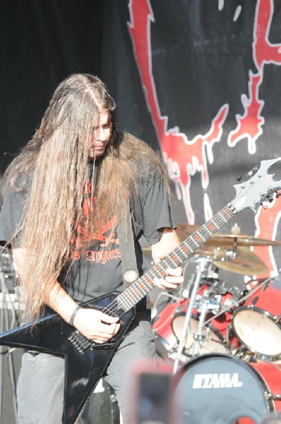 Cannibal Corpse at the Mayhem Festival 2009 at the AT&T Center, San Ant