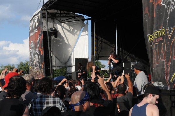 Cannibal Corpse at the Mayhem Festival 2009 at the AT&T Center, San Ant