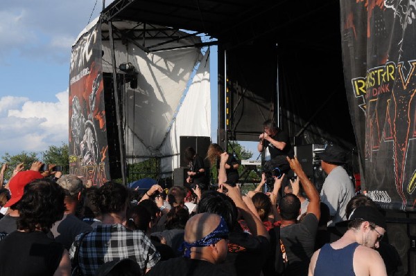 Cannibal Corpse at the Mayhem Festival 2009 at the AT&T Center, San Ant