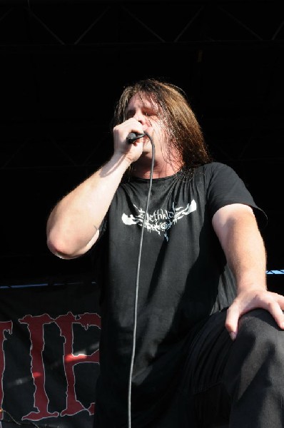 Cannibal Corpse at the Mayhem Festival 2009 at the AT&T Center, San Ant