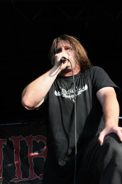 Cannibal Corpse at the Mayhem Festival 2009 at the AT&T Center, San Ant