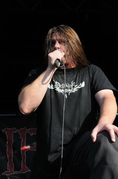 Cannibal Corpse at the Mayhem Festival 2009 at the AT&T Center, San Ant