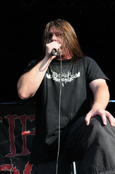 Cannibal Corpse at the Mayhem Festival 2009 at the AT&T Center, San Ant
