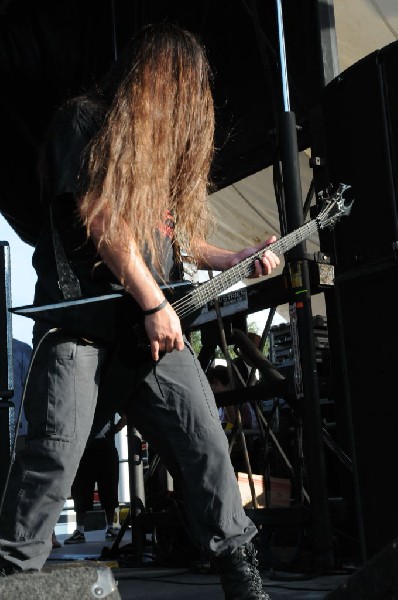 Cannibal Corpse at the Mayhem Festival 2009 at the AT&T Center, San Ant
