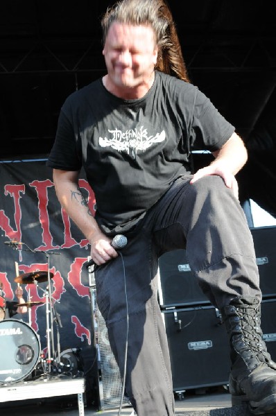 Cannibal Corpse at the Mayhem Festival 2009 at the AT&T Center, San Ant