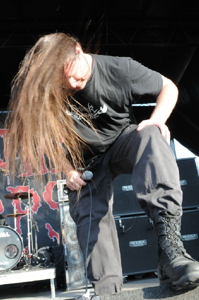 Cannibal Corpse at the Mayhem Festival 2009 at the AT&T Center, San Ant