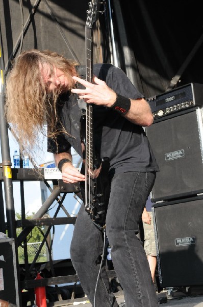 Cannibal Corpse at the Mayhem Festival 2009 at the AT&T Center, San Ant