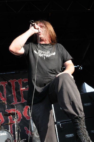 Cannibal Corpse at the Mayhem Festival 2009 at the AT&T Center, San Ant