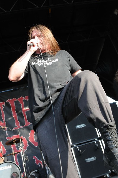 Cannibal Corpse at the Mayhem Festival 2009 at the AT&T Center, San Ant