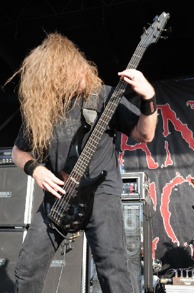 Cannibal Corpse at the Mayhem Festival 2009 at the AT&T Center, San Ant