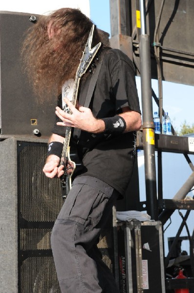 Cannibal Corpse at the Mayhem Festival 2009 at the AT&T Center, San Ant