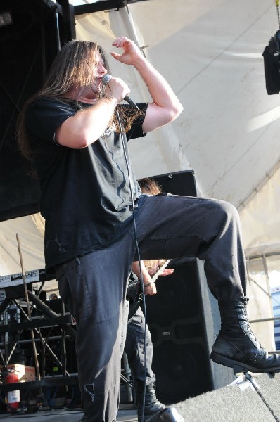Cannibal Corpse at the Mayhem Festival 2009 at the AT&T Center, San Ant