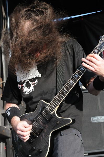Cannibal Corpse at the Mayhem Festival 2009 at the AT&T Center, San Ant