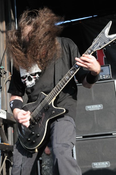 Cannibal Corpse at the Mayhem Festival 2009 at the AT&T Center, San Ant