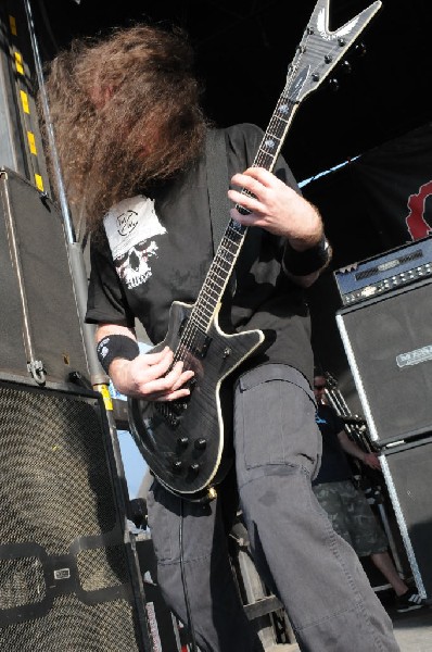 Cannibal Corpse at the Mayhem Festival 2009 at the AT&T Center, San Ant