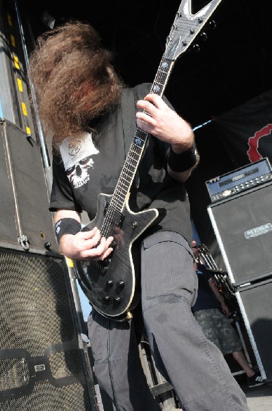 Cannibal Corpse at the Mayhem Festival 2009 at the AT&T Center, San Ant