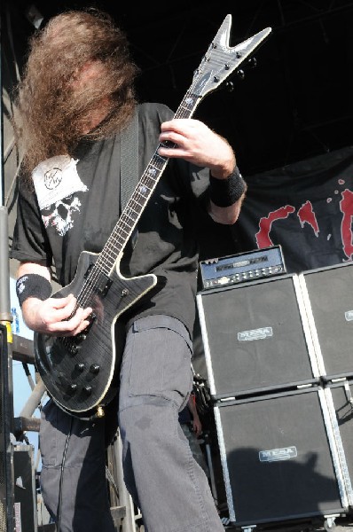 Cannibal Corpse at the Mayhem Festival 2009 at the AT&T Center, San Ant