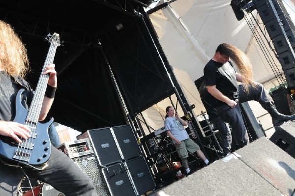 Cannibal Corpse at the Mayhem Festival 2009 at the AT&T Center, San Ant