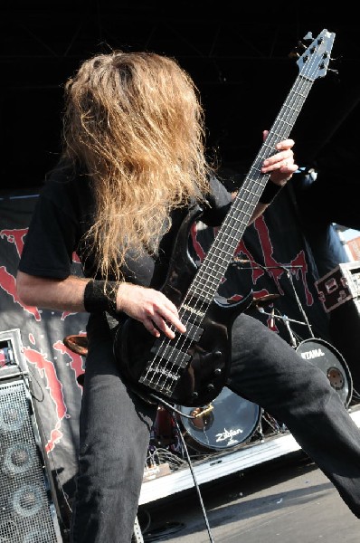 Cannibal Corpse at the Mayhem Festival 2009 at the AT&T Center, San Ant