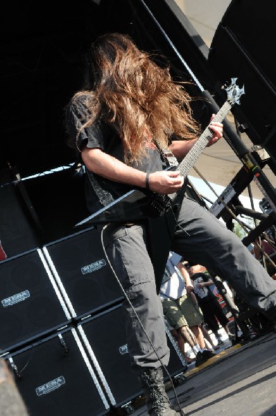 Cannibal Corpse at the Mayhem Festival 2009 at the AT&T Center, San Ant