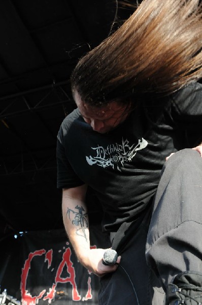 Cannibal Corpse at the Mayhem Festival 2009 at the AT&T Center, San Ant