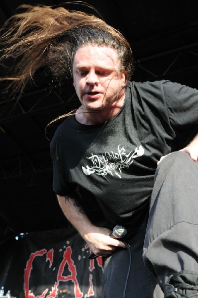Cannibal Corpse at the Mayhem Festival 2009 at the AT&T Center, San Ant